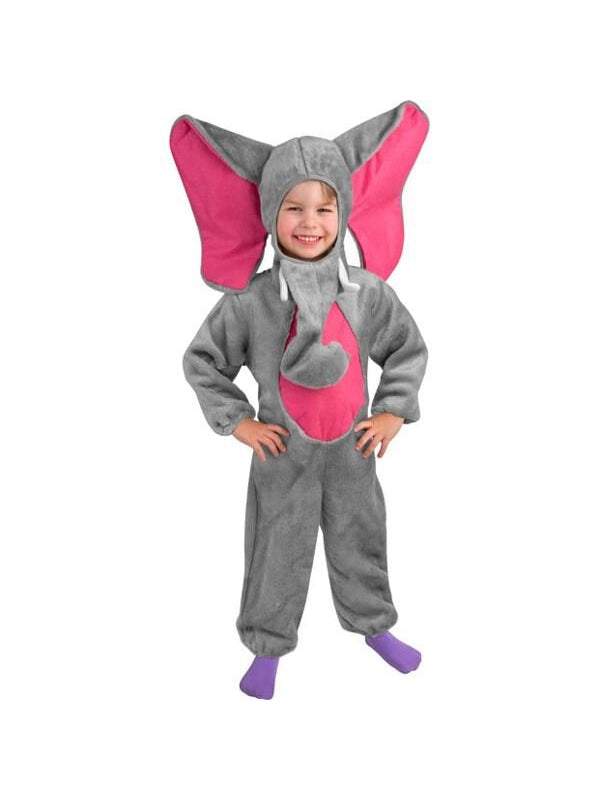 Toddler Grey Elephant Costume-COSTUMEISH
