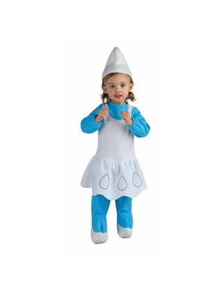 Toddler Smurfette Costume-COSTUMEISH