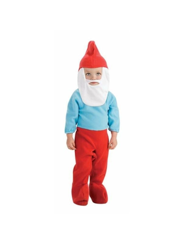 Toddler Papa Smurf Costume-COSTUMEISH