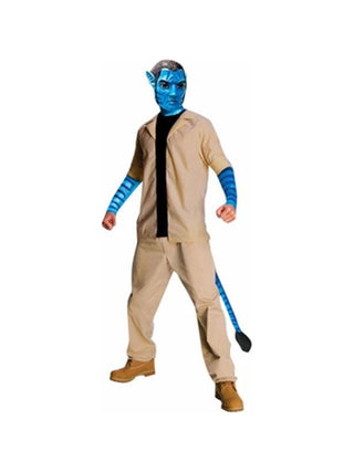 Adult Deluxe Avatar Jake Sully Costume-COSTUMEISH