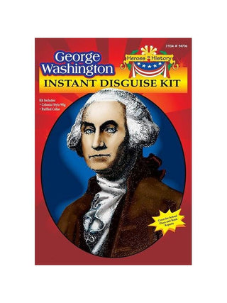 Adult George Washington Costume Kit-COSTUMEISH