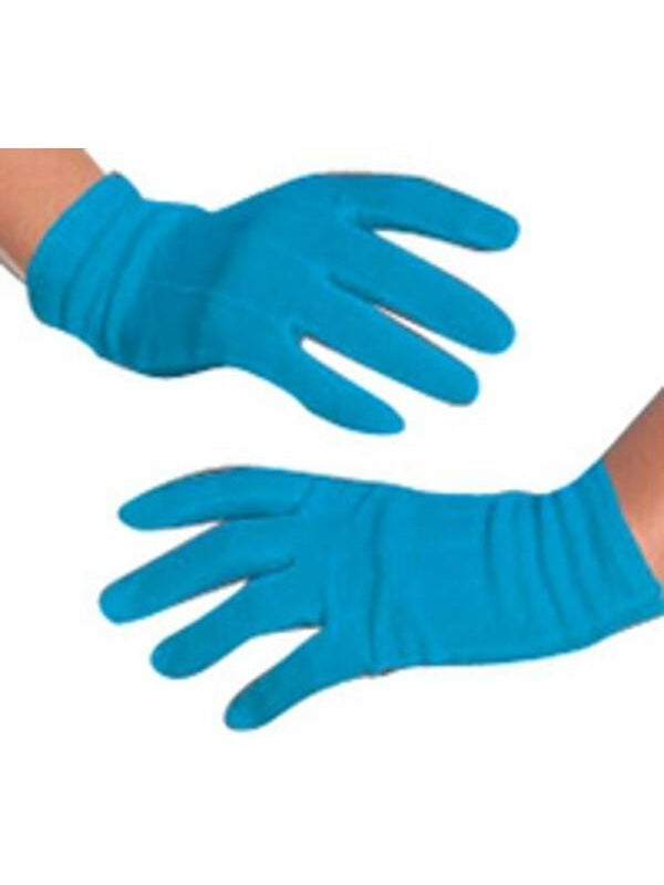 Lady Gaga Blue Gloves-COSTUMEISH