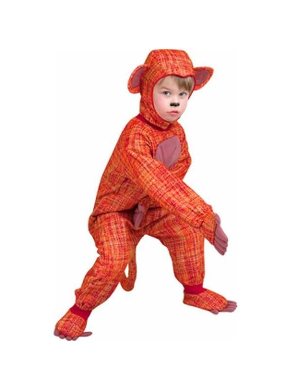 Toddler Sock Monkey Costume-COSTUMEISH