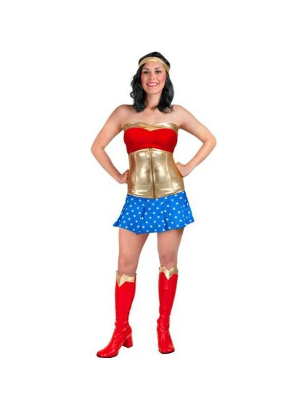 Adult Sexy Wonder Woman Costume-COSTUMEISH