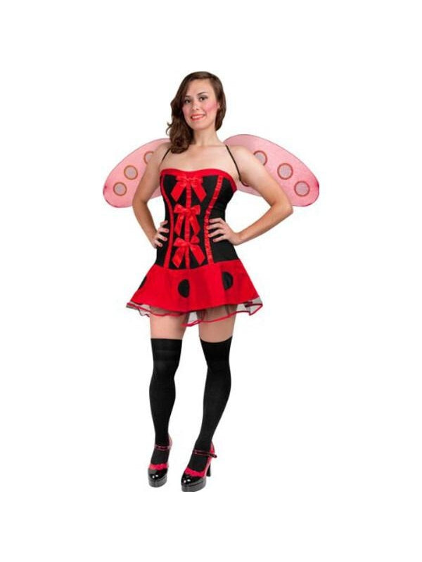 Adult Sexy Lady Bug Costume-COSTUMEISH