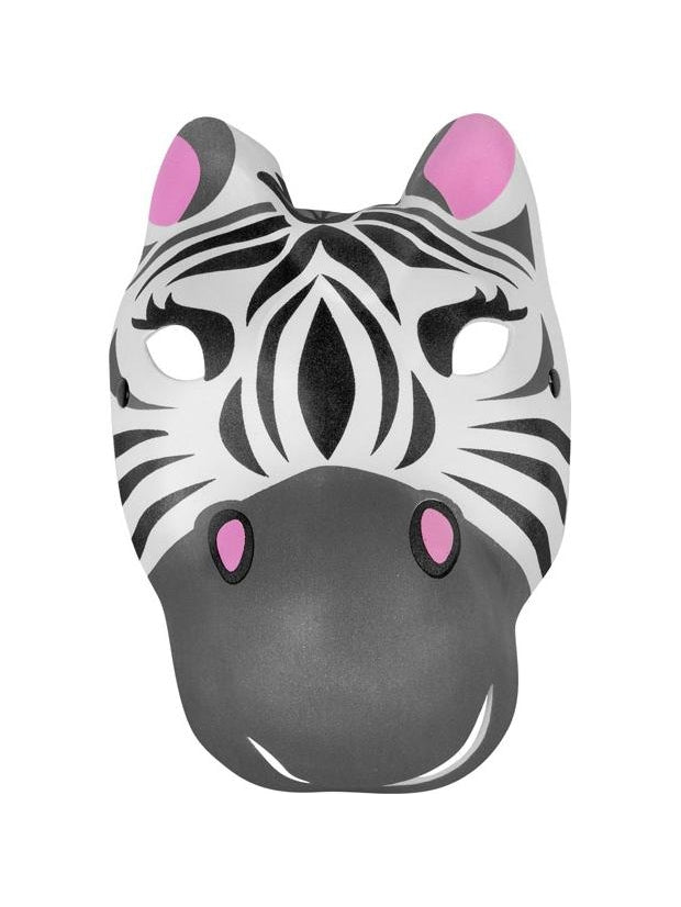 Foam Zebra Mask-COSTUMEISH