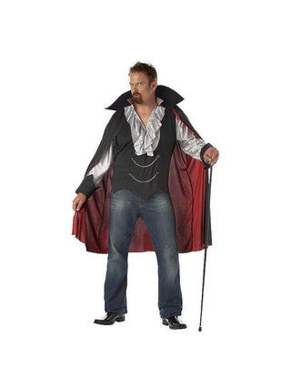 Adult Plus Size Vampire Costume-COSTUMEISH
