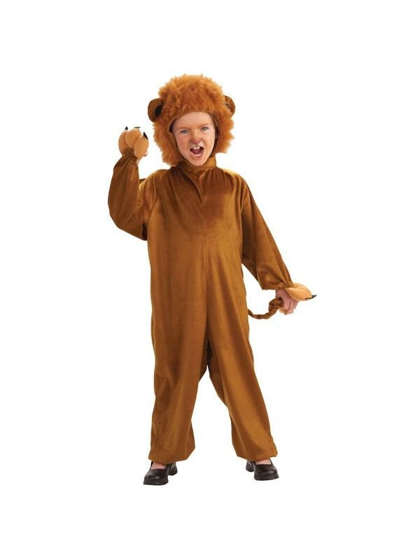Toddler Fuzzy Lion Costume-COSTUMEISH
