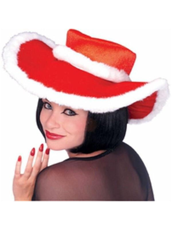 Santa Cowgirl Hat-COSTUMEISH