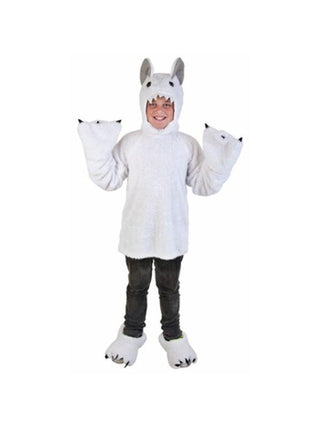 Child Great White Yeti Costume-COSTUMEISH