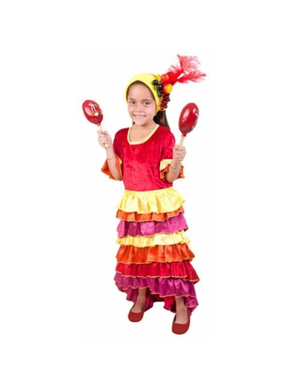 Child Cha Cha Dancer Costume-COSTUMEISH