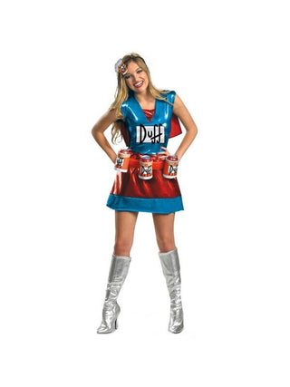 Adult Deluxe Duffwoman Costume-COSTUMEISH