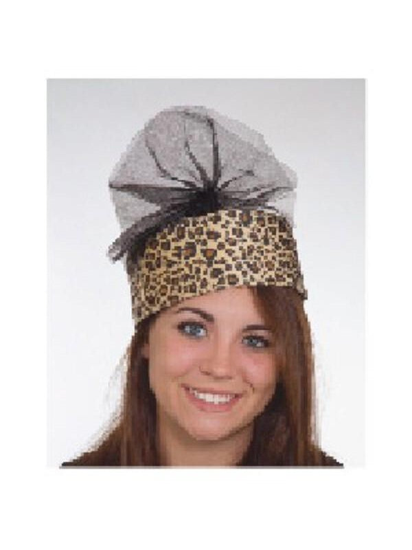 English Princess Leopard Hat-COSTUMEISH