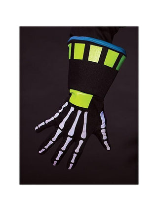 Skeletech Gloves-COSTUMEISH