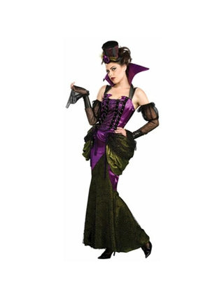Adult Victorian Lady Vampire Costume-COSTUMEISH
