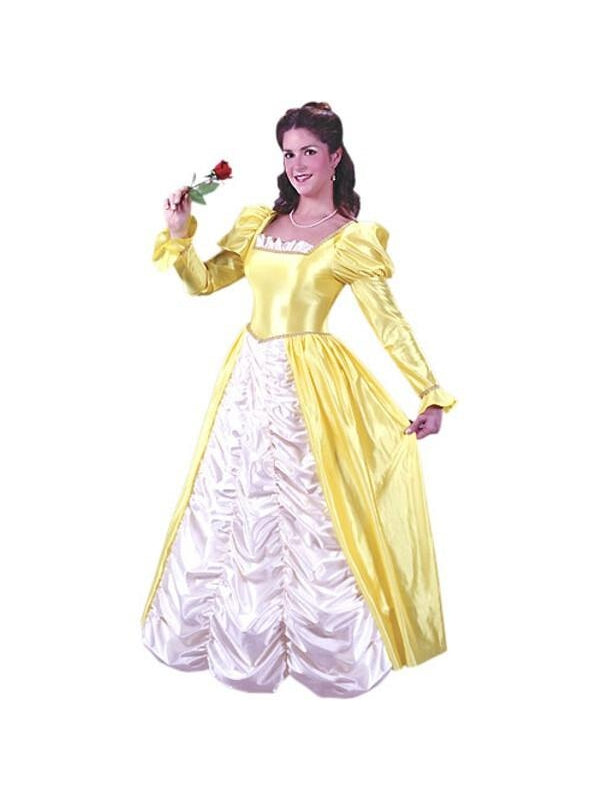 Adult Yellow Belle Dress-COSTUMEISH