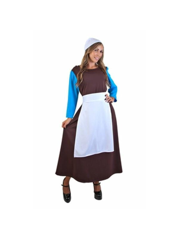 Adult Cinderella Peasant Gown Costume-COSTUMEISH