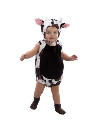 Infant Cow Romper Costume-COSTUMEISH