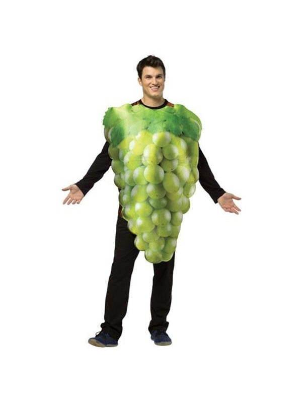 Adult Get Real Green Grapes Costume-COSTUMEISH