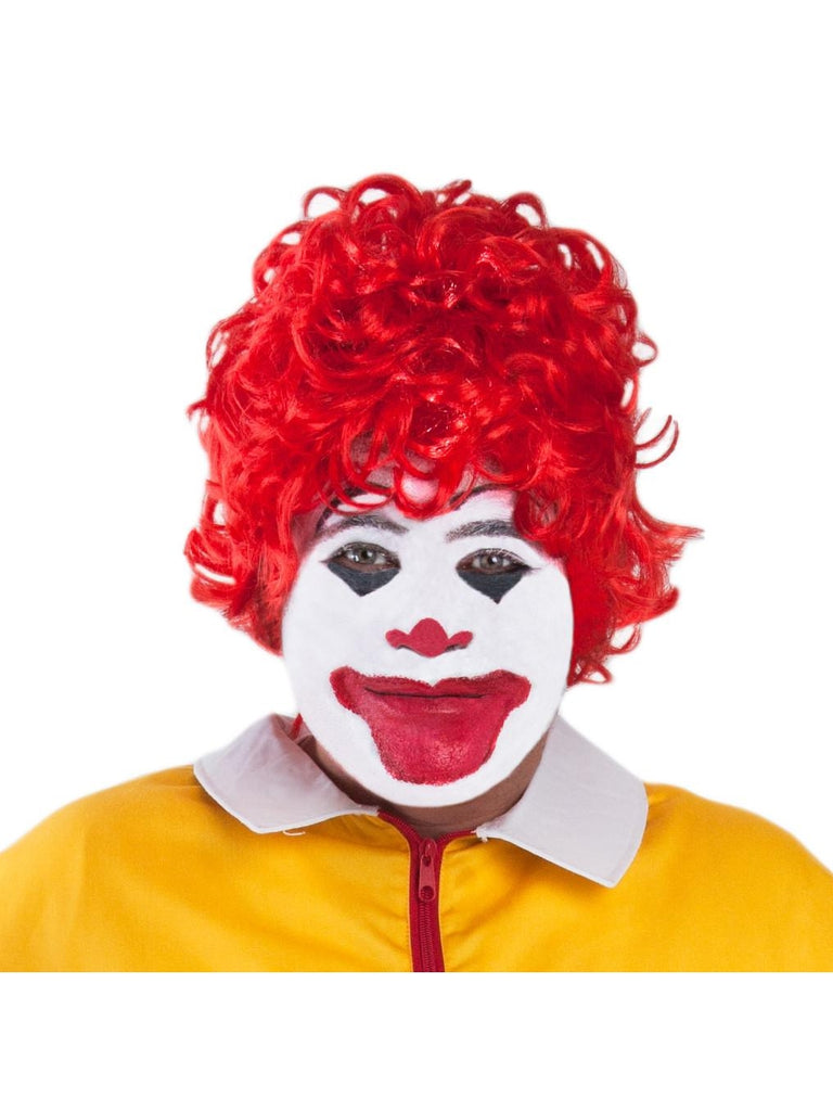 Red Fast Food Clown Wig-COSTUMEISH