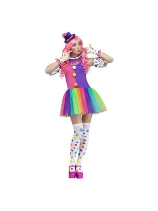 Adult Clownin' Around Costume-COSTUMEISH