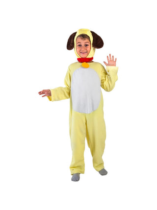 Toddler Yellow Dog Costume-COSTUMEISH