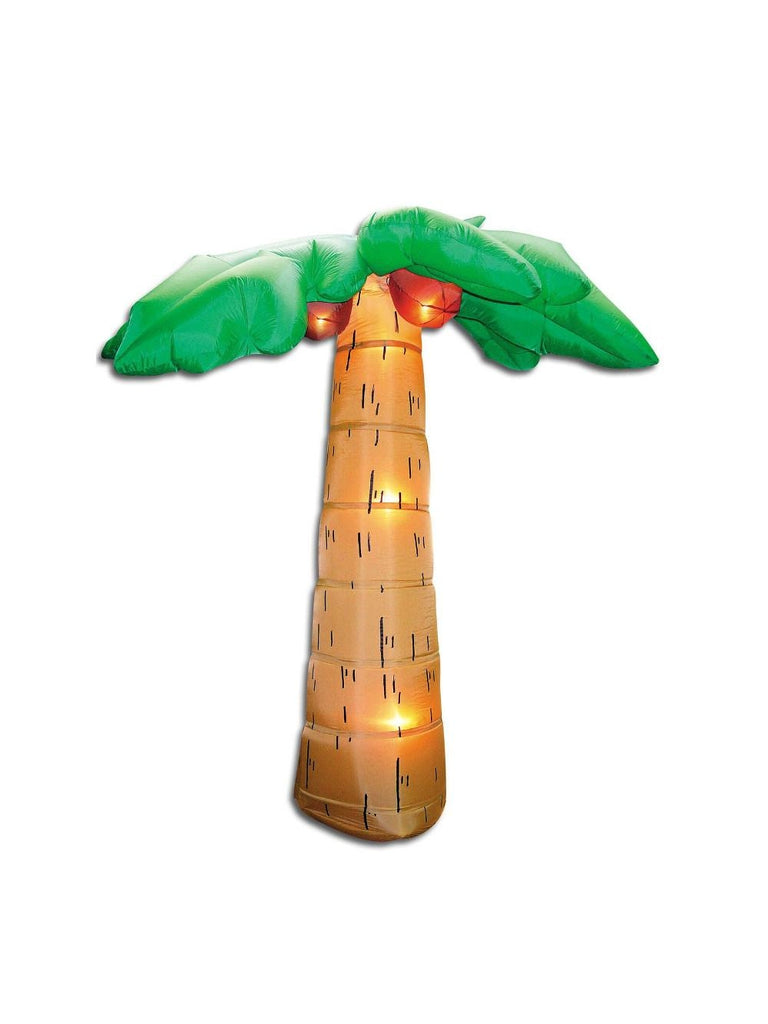 8' Airblown Palm Tree Outdoor Decor-COSTUMEISH