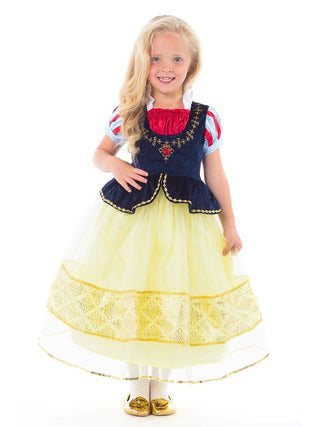 Children's Deluxe Snow White Dress up Costume for Girls