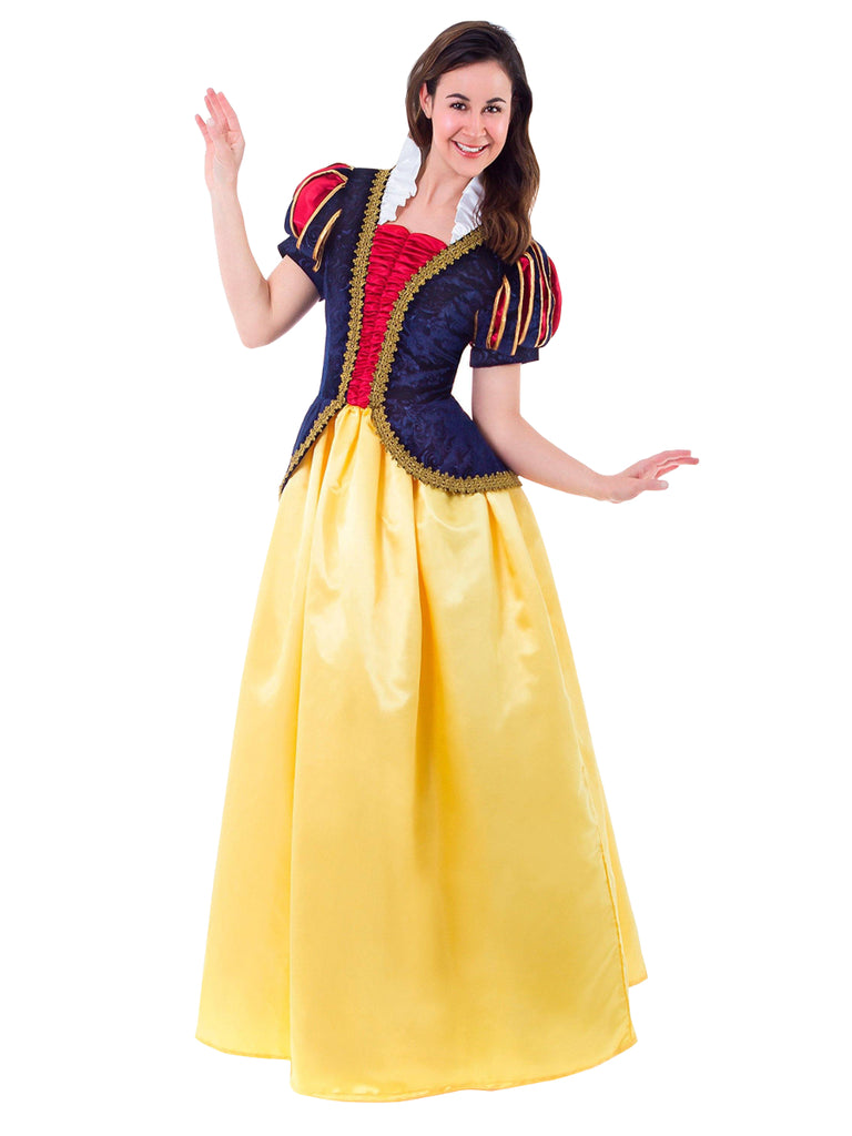 Deluxe Snow White Dress-up Costume for Adult Women