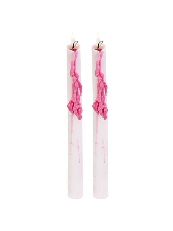 Pair of Blood Dripping Candles-COSTUMEISH