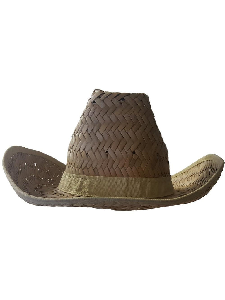 Adult Straw Cowboy Hat-COSTUMEISH